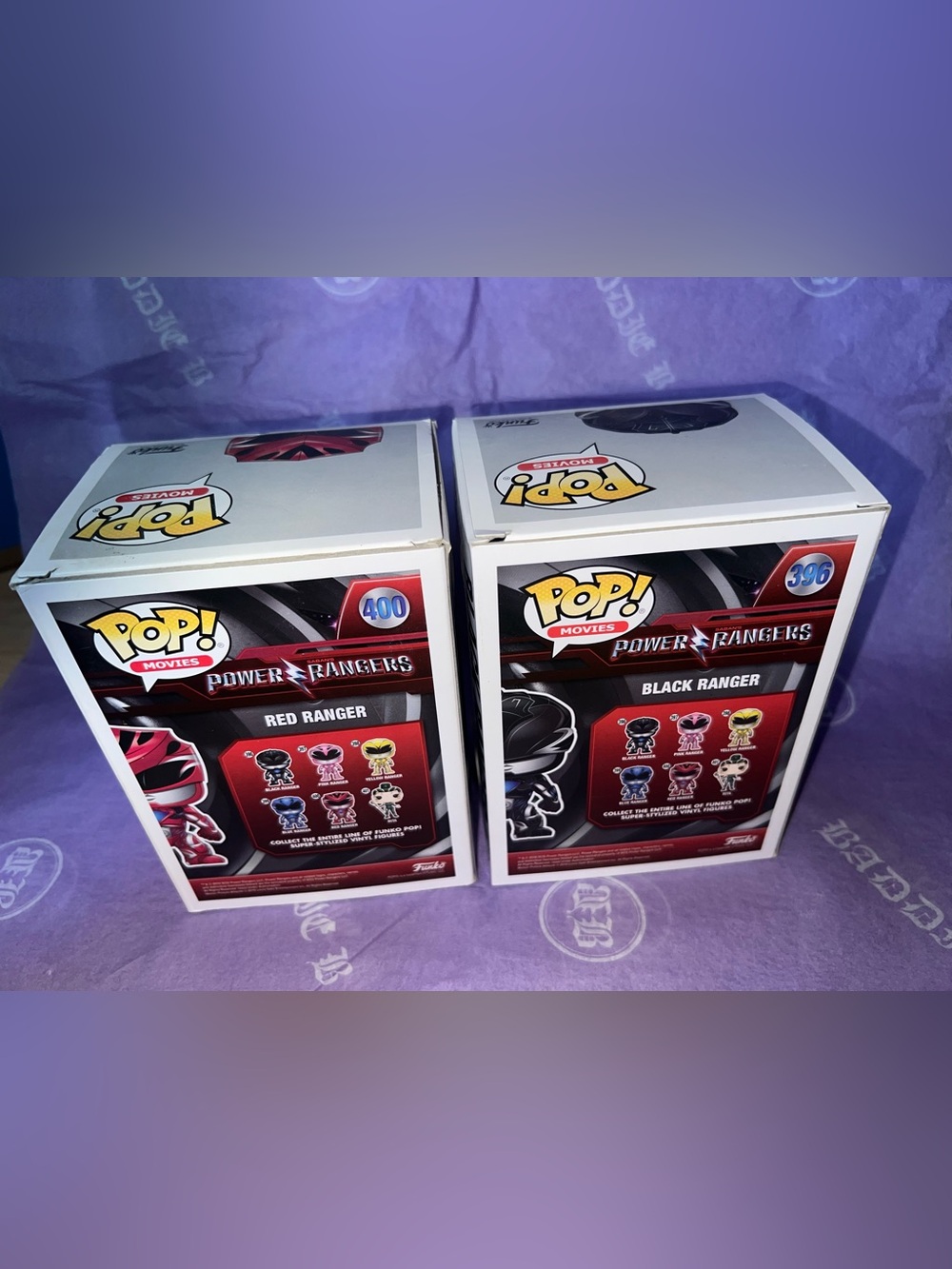 Funko Pop! Power Rangers
Red Ranger #400 & Black Ranger #396 - Picture 3 of 3